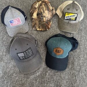 Trucker Hats Columbia Caterpillar Bass Pro Men's Hat Collection